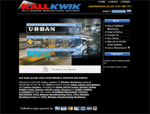 Tablet Screenshot of kallkwik.uk.com
